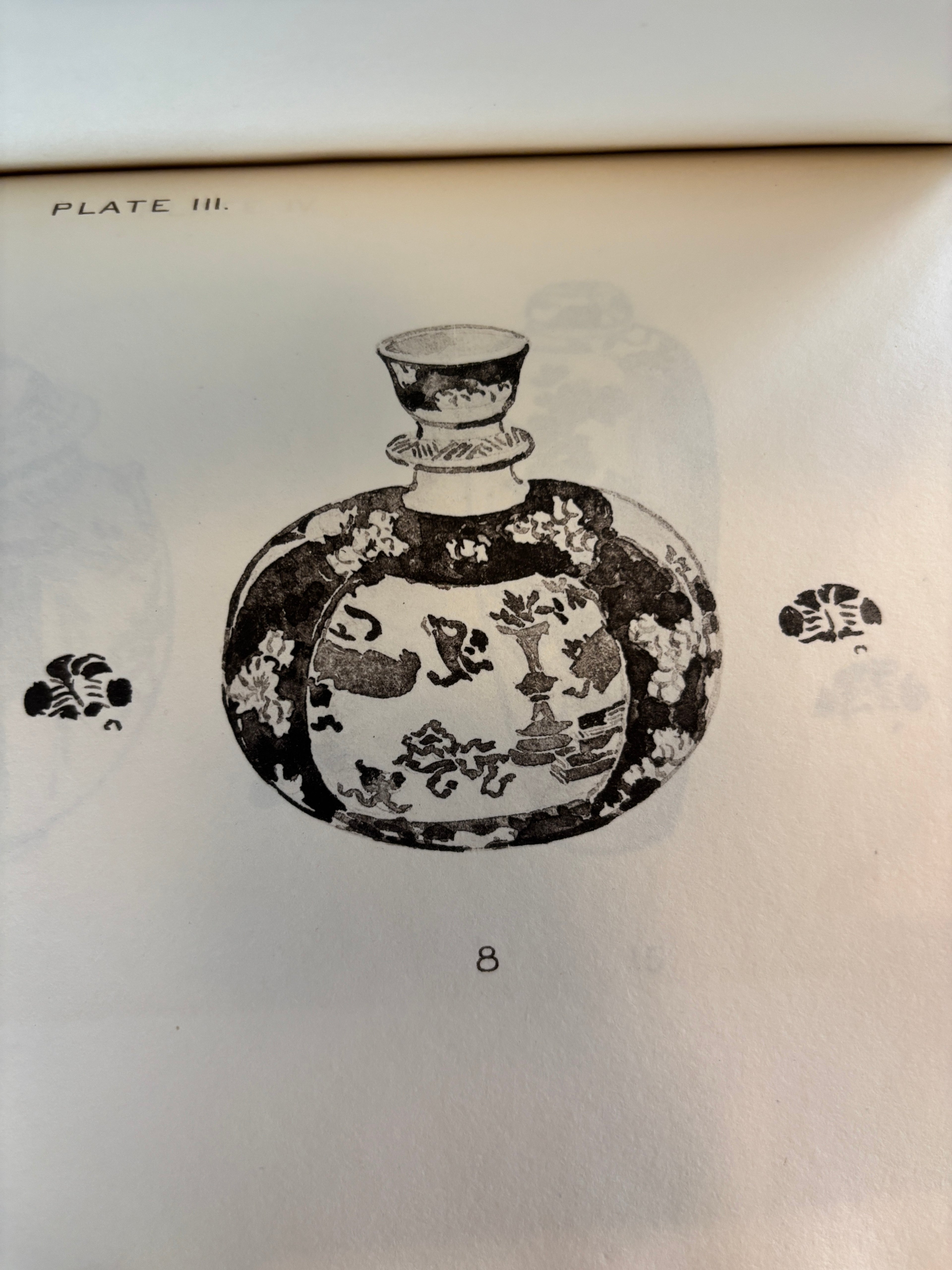 Whistler Drawings Blue and White Nankin Porcelain