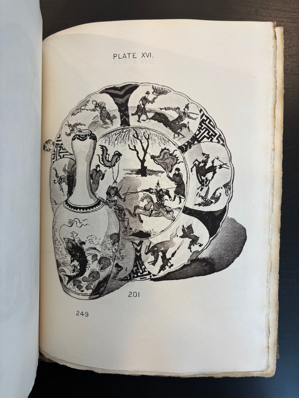 Whistler Drawings Blue and White Nankin Porcelain