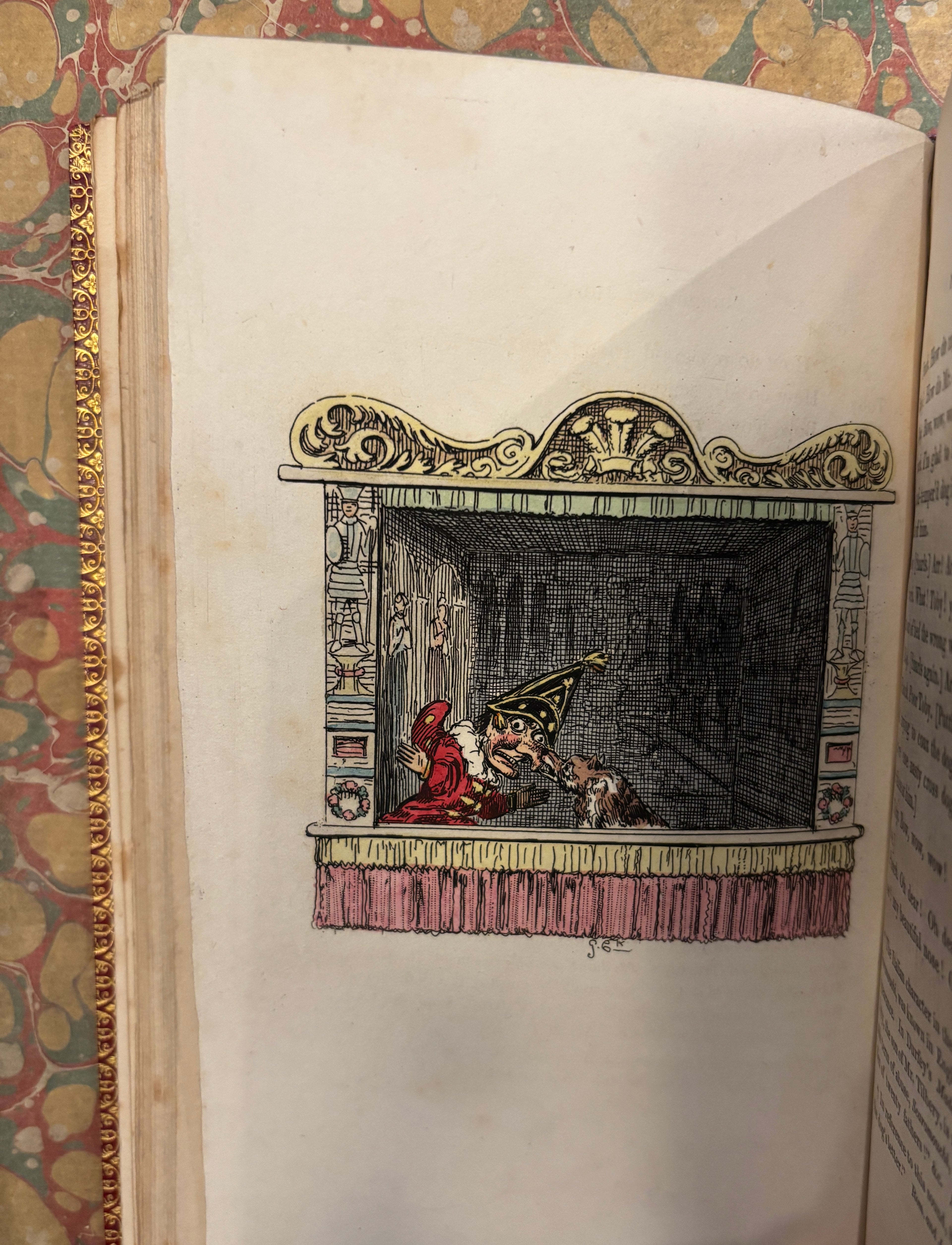 Cruikshank Punch and Judy