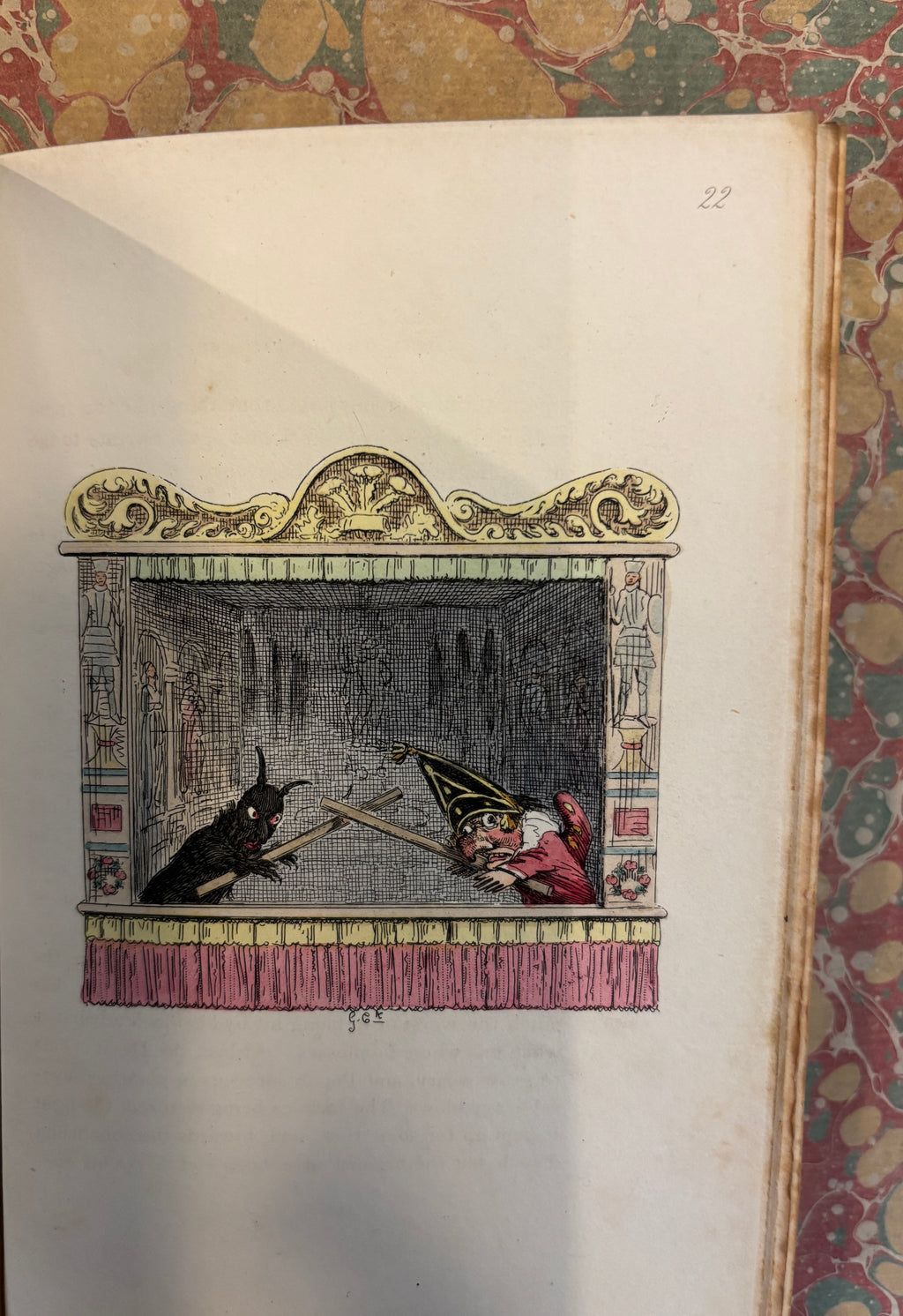 Cruikshank Punch and Judy