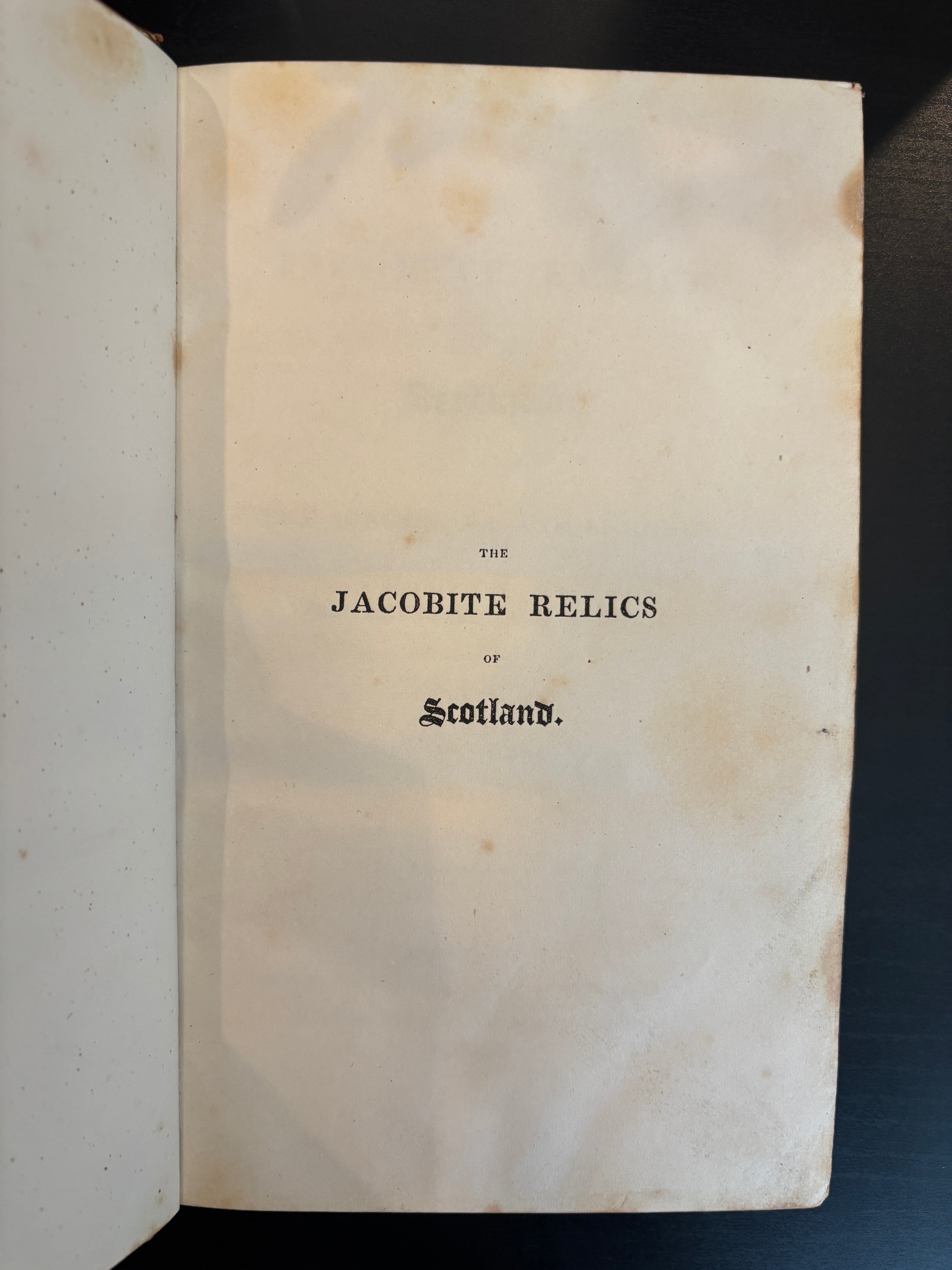 Hogg's Jacobite Relics