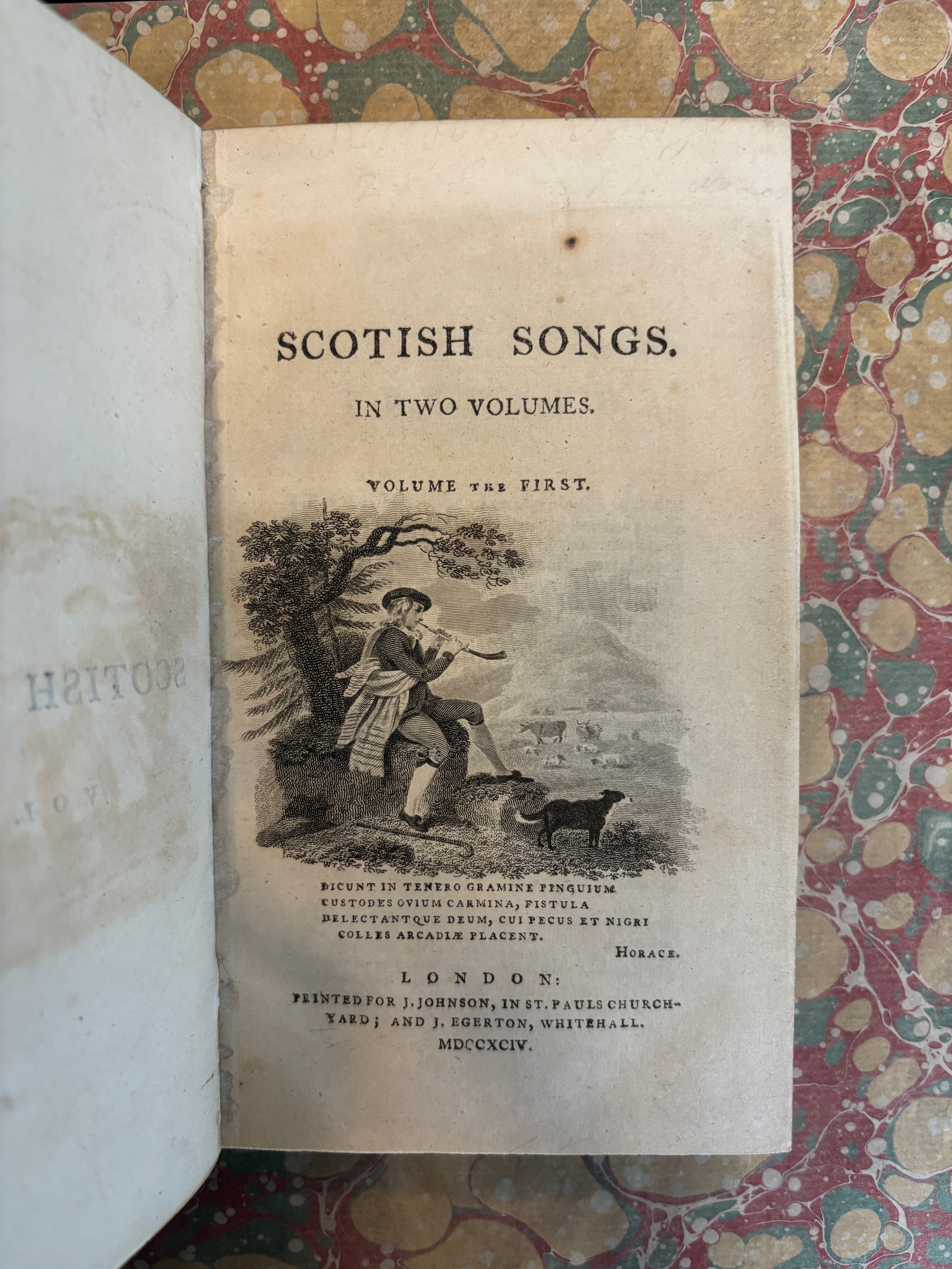 Ritson's Scotish [Scottish] Songs 1st Edition