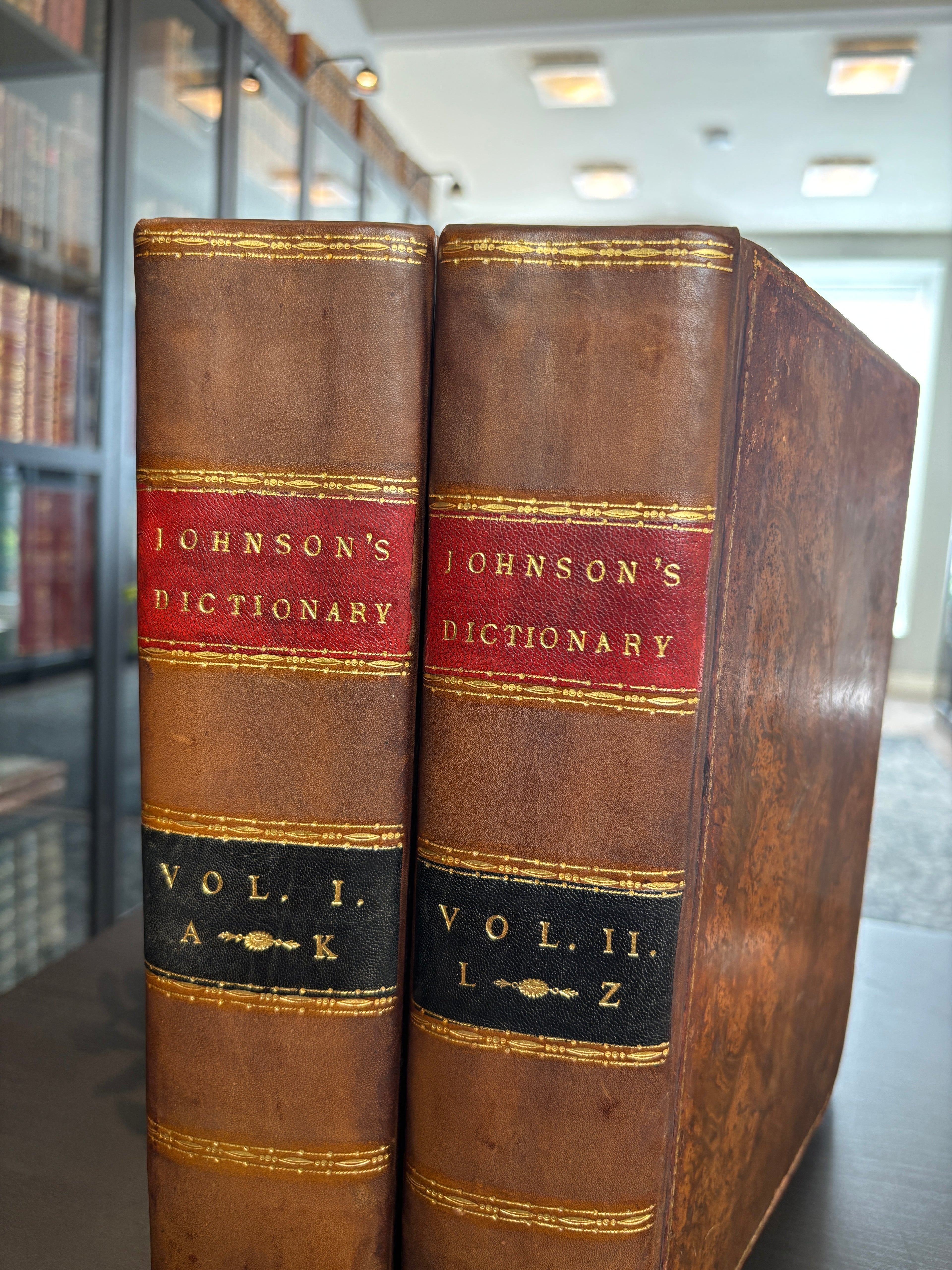 Samuel Johnson's Dictionary of the English Language 1810
