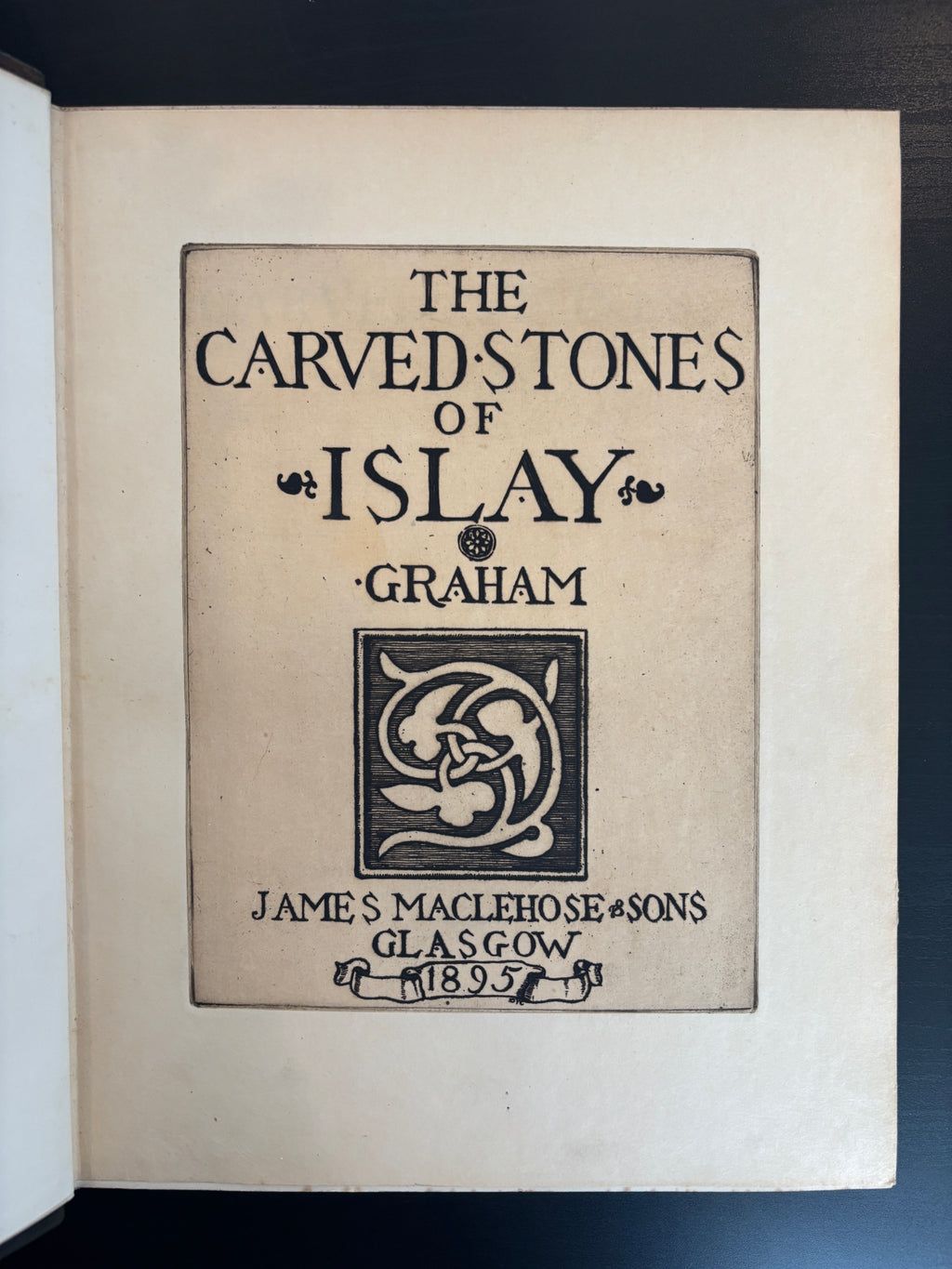 The Carved Stones Of Islay Robert C. Graham