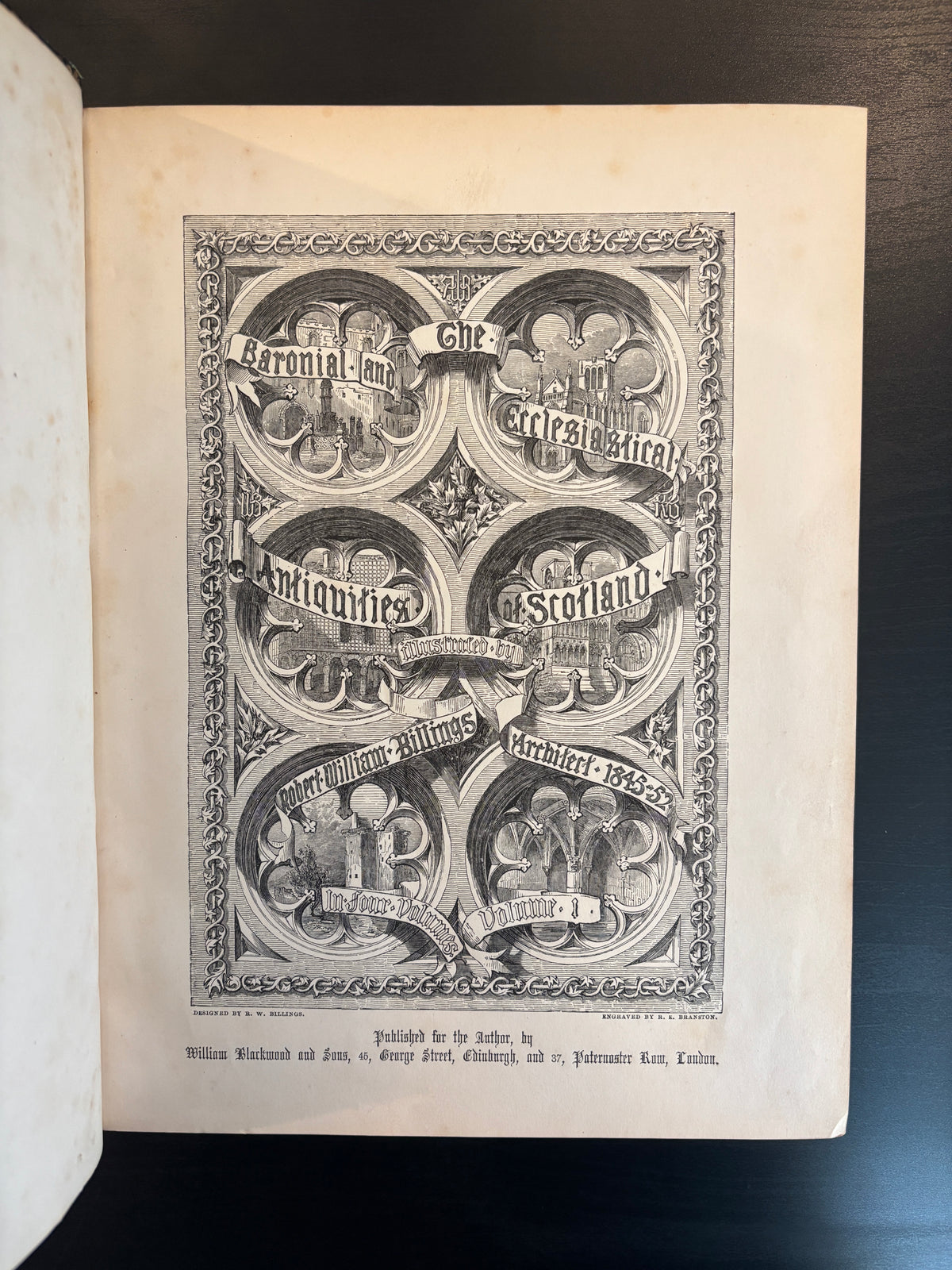 Billings Antiquities Of Scotland
