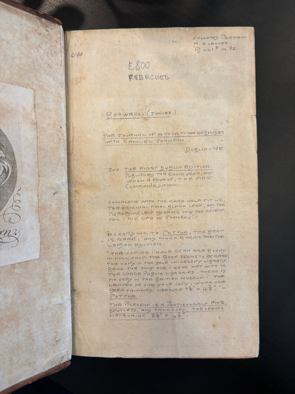 Boswells Journal to Hebrides