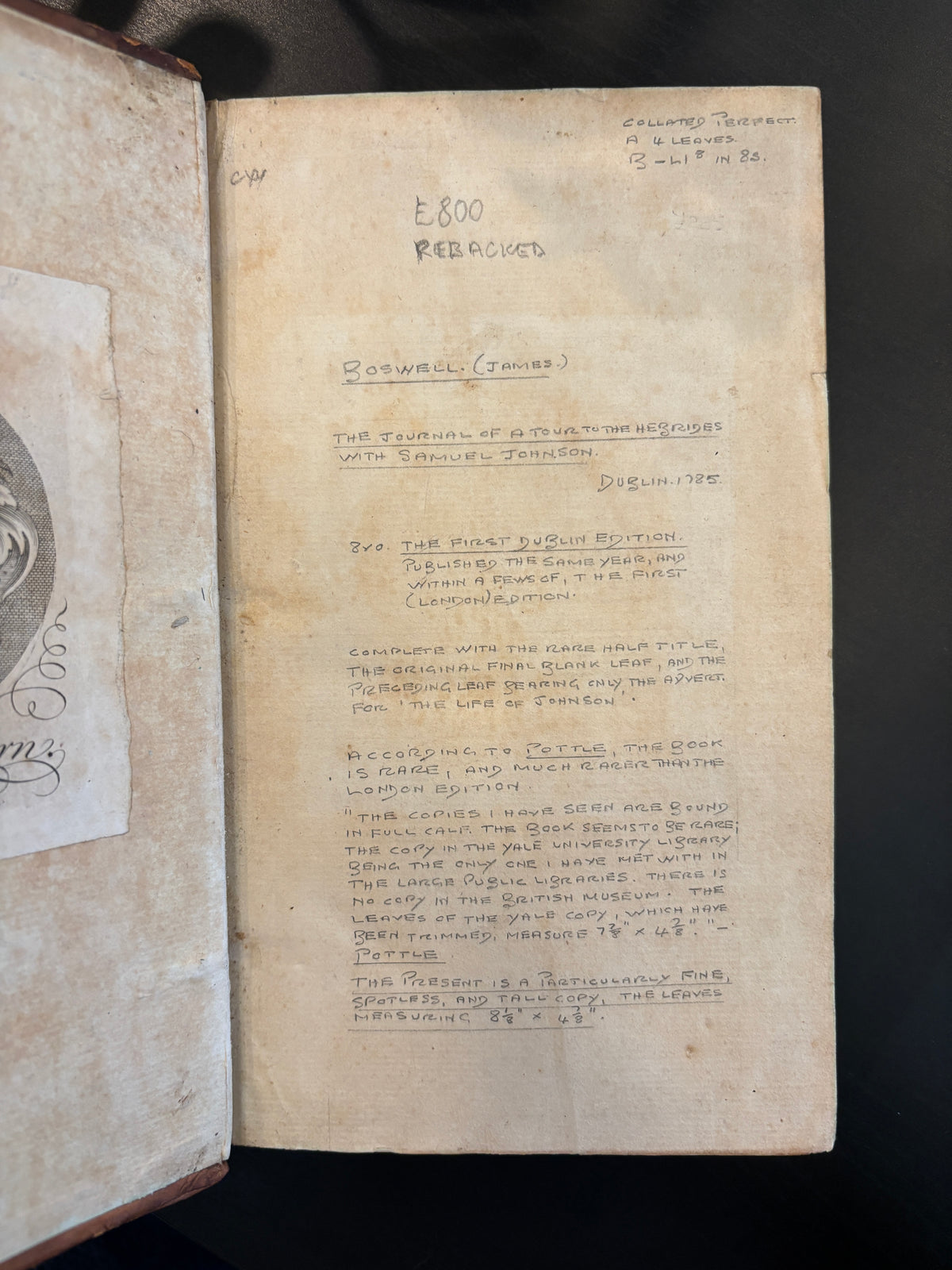 Boswells Journal to Hebrides