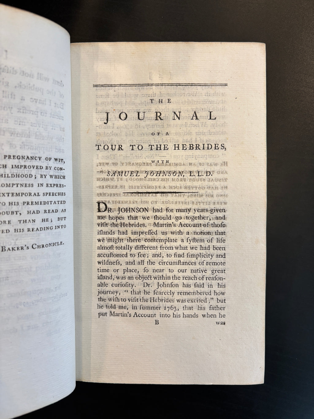 Boswells Journal to Hebrides