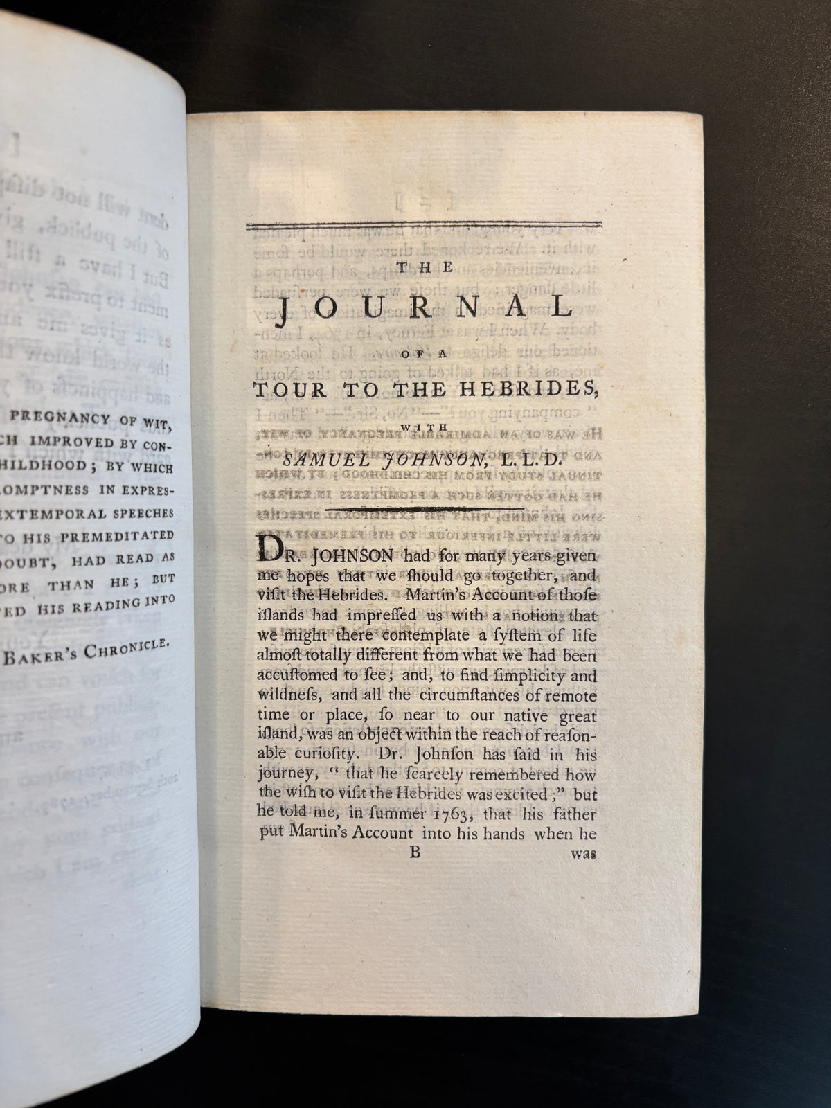 Boswells Journal to Hebrides