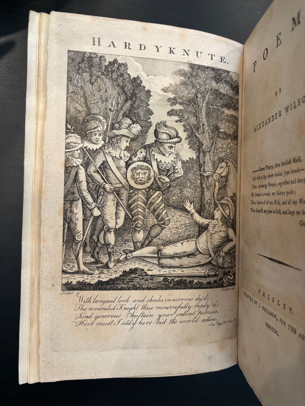 Wilson's Poems 1790 (Father of American Ornithology)