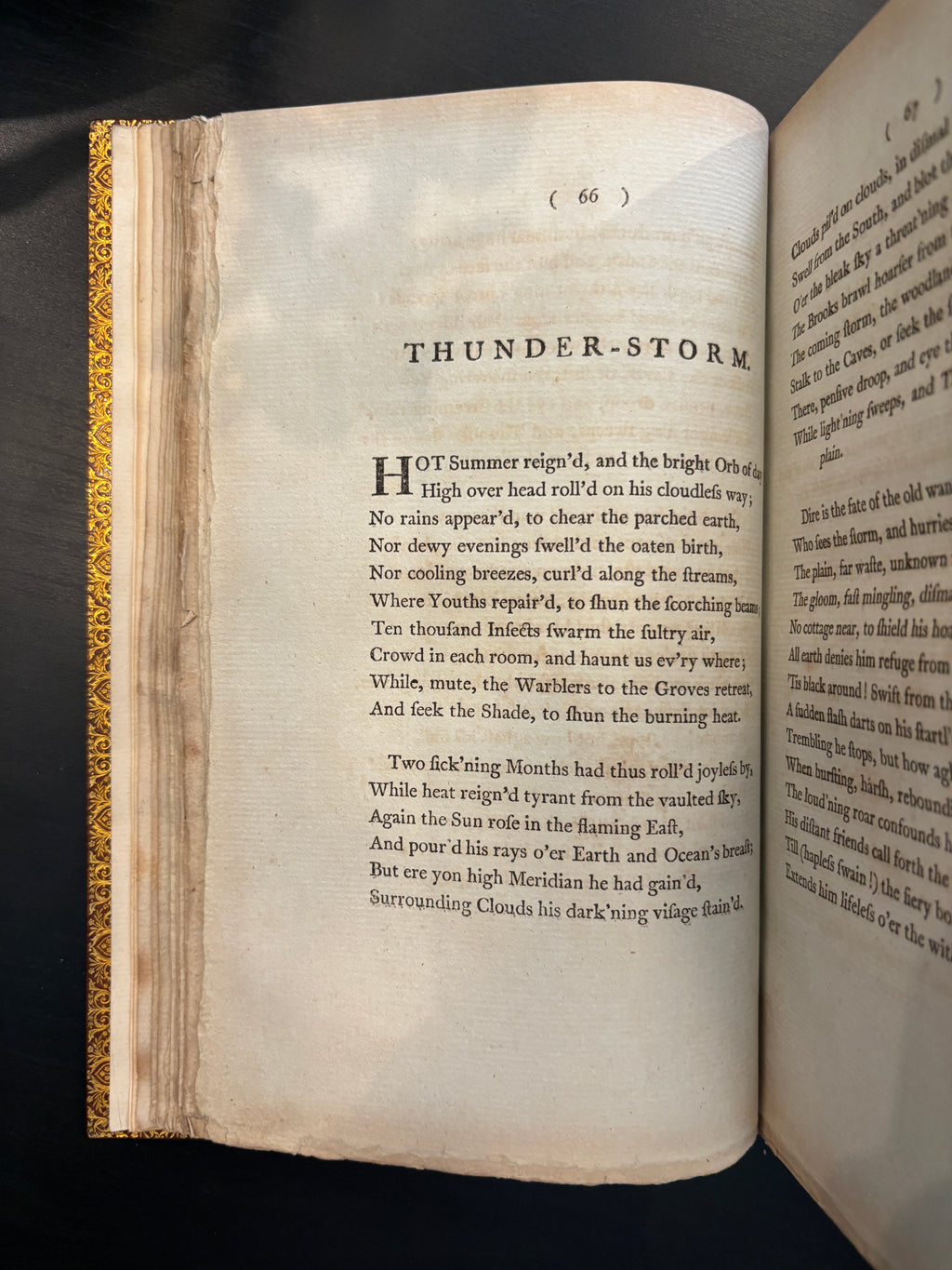 Wilson's Poems 1790 (Father of American Ornithology)